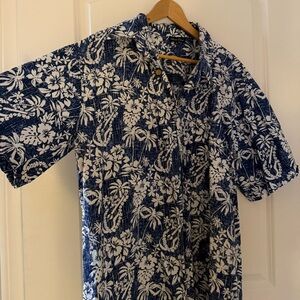 Shark Envy Men's XL Hawaiian Tropical Print Shirt
